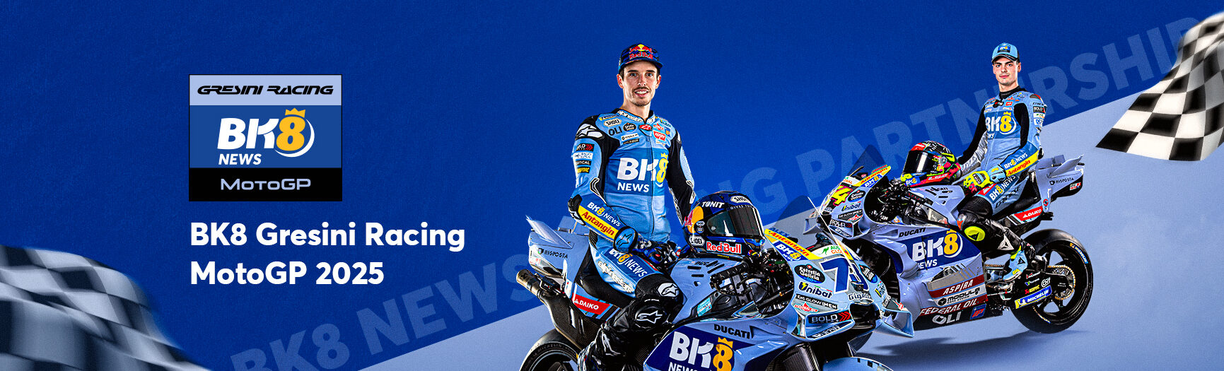 Thông báo hợp tác cùng Gresini Racing